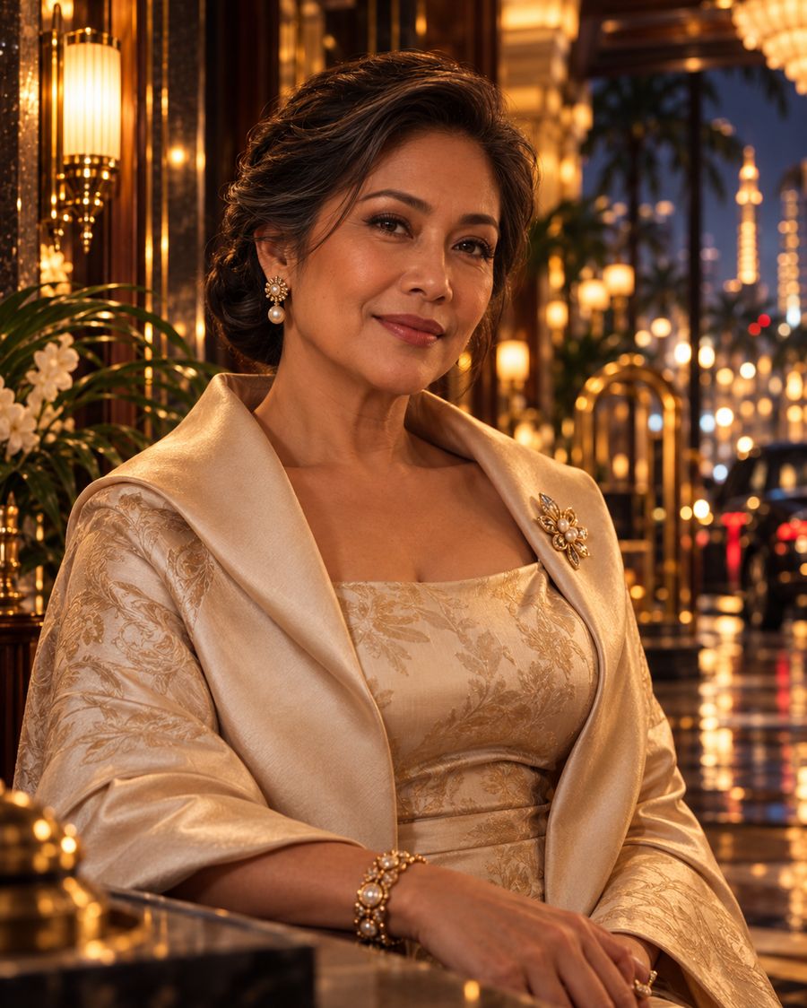 Doña Mila, Gastgeberin